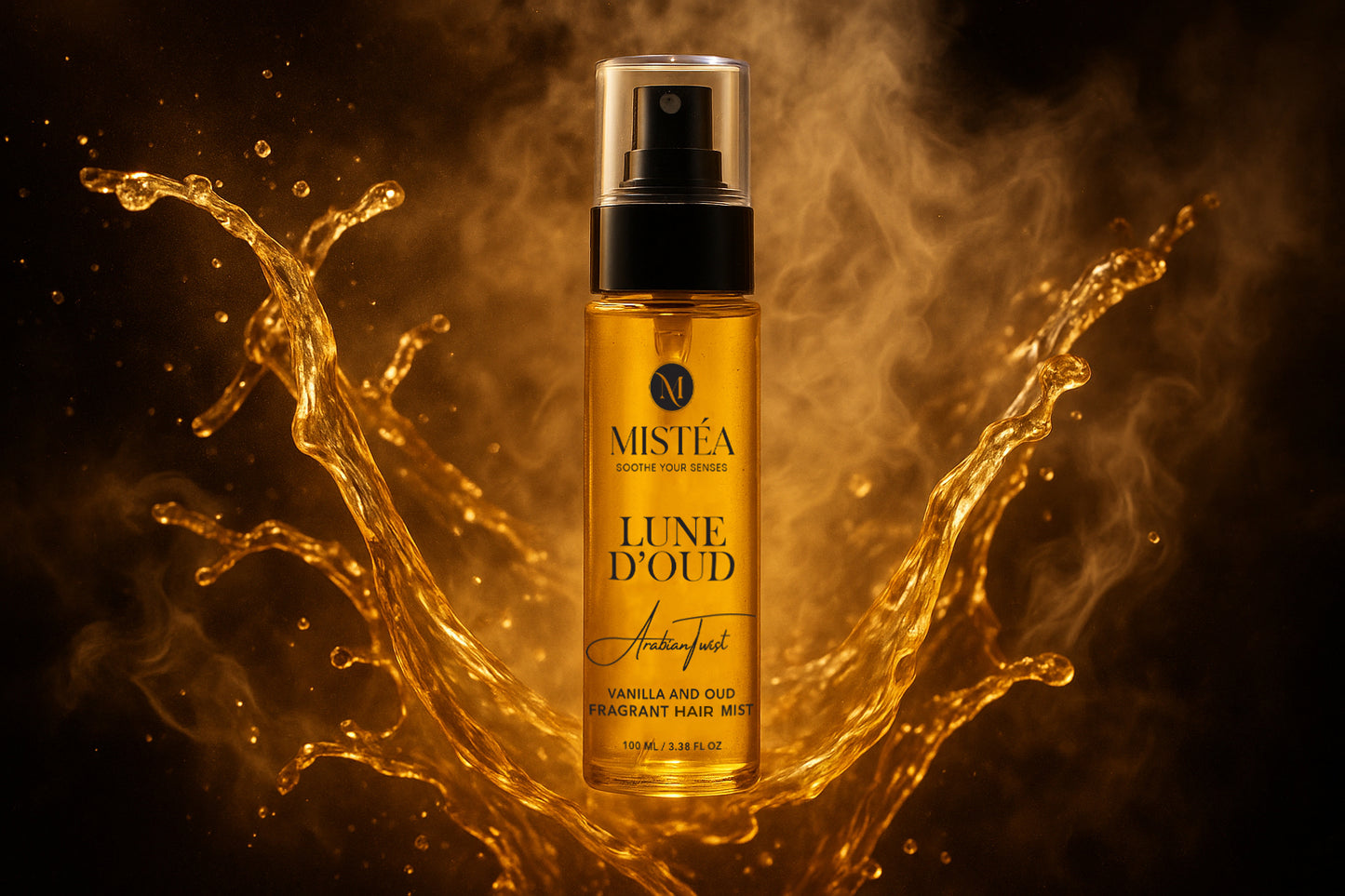 LUNE D’OUD Arabian Twist - Vanilla & Oud Hair Mist | 100ml